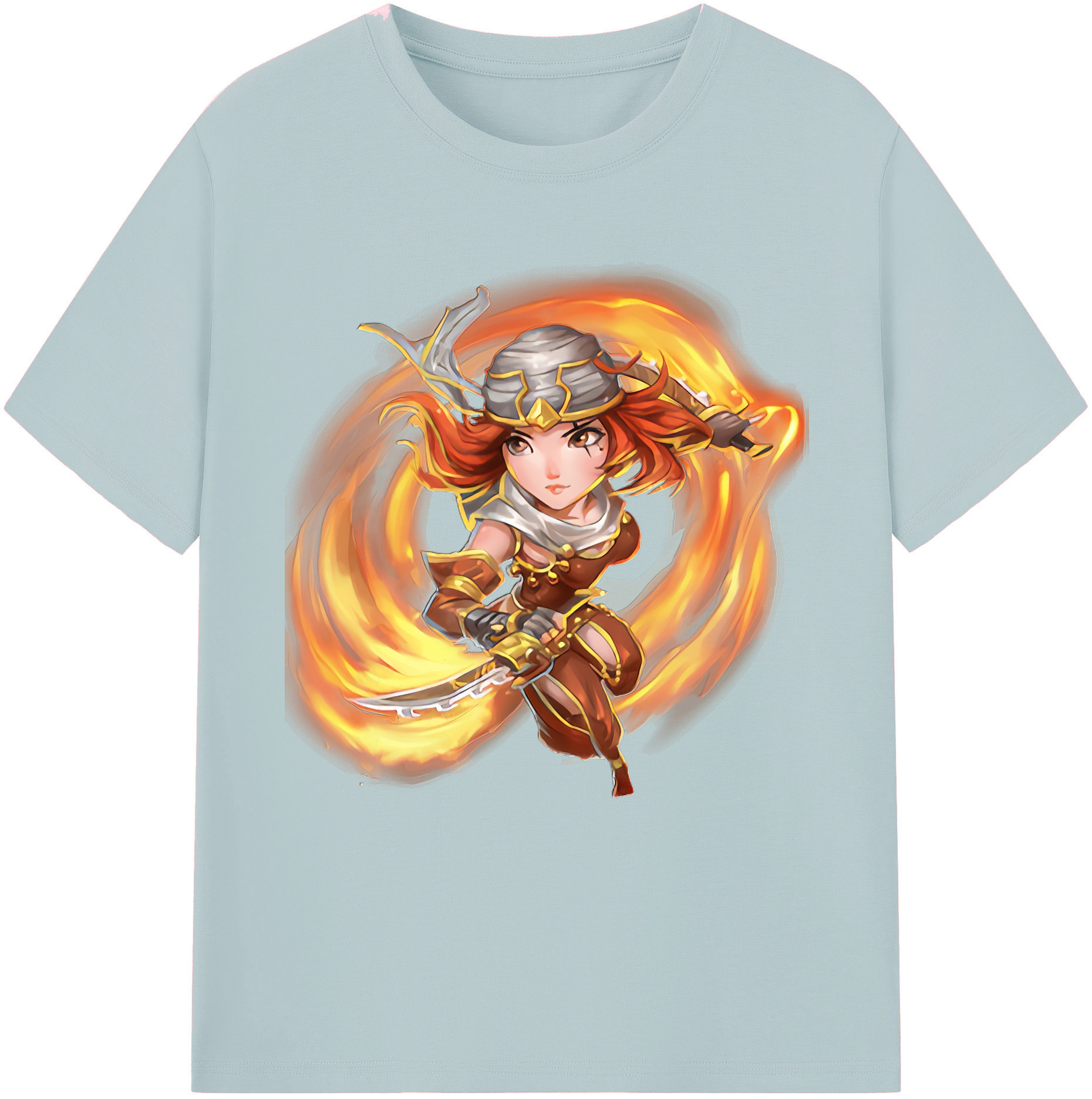 リーグ・オブ・レジェンド League of Legends LOL 綿100％半袖Tシャツ（フロントプリント）